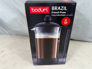 New Bodum Brazil French Press Coffee Maker