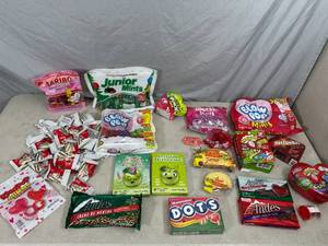 Assorted Candy, Blow Pops, Junior Mints, Andes Mints, Turtles, and More