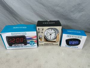 3 New Desk Clocks