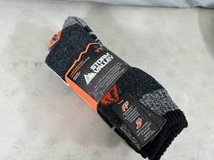 4 New Pairs of Performance Boot Socks