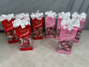 8 New Boxes of Lindt Lindor Chocolate and Strawberry Truffles
