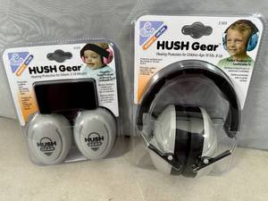 2 New Pairs of Hearing Protection for Infants and Children