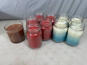 10 New Soy Blend Candles