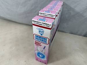 8 Boxes of Water Magic Immune Defense Flavor Straws - Berry Boost Flavor