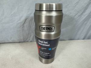 New Thermos 16 oz Stainless Steel Travel Tumbler