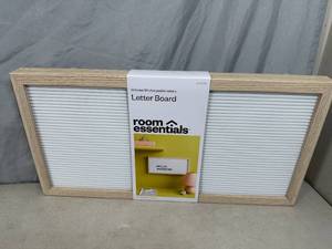 New Message Board with Letters