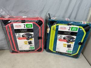 2 New Five Star Zipper Binders