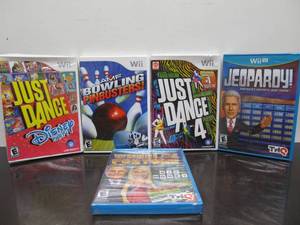 lot 144 image: Brand New SEALED Nintendo Wii & Wii U Video Games