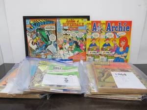 lot 154 image: Group of Assorted Vintage Comic Books