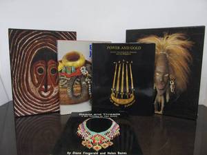 lot 163 image: Excellent Quality Coffee Table Books on African Culture Tribal Jewelry etc