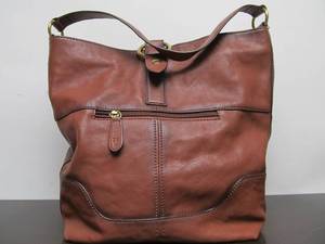lot 166 image: Quality Like-New Genuine FRYE Leather Shoulder Bag  Purse #1