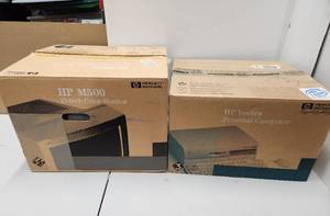 lot 182 image: BRAND NEW Early 2000s era Personal Computer & Monitor - HP Vectra & HPM500 Monitor