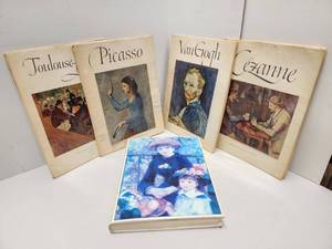 lot 209 image: Group of Fully Illustrated Books on Famous Artist Picasso Van Gogh etc.