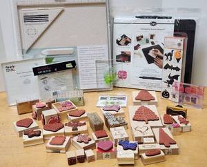 lot 237 image: Large Lot of Quality Brand New Scrapbook Stamping Art Supplies