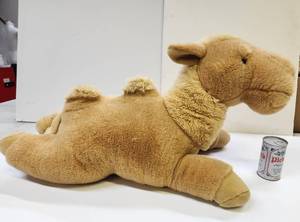 lot 252 image: LARGE 35 Pottery Barn Plush Camel 