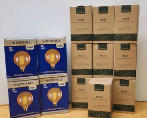 lot 283 image: Lot of Brand New Light Bulbs & String Light Sets