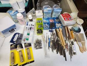 lot 285 image: HUGE Lot of Quality Brand New Sculpting Model Supplies & Tools