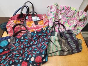 lot 294 image: Like-New and Brand New Larger Designer Bags - Vera Bradley, Karma Living etc