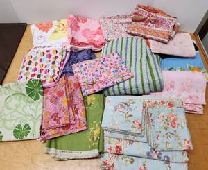 lot 303 image: Large Lot of Assorted Quality Fabric Material
