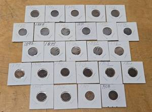 lot 92 image: 26 US Indian Head Pennies 1880-1908
