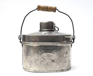 lot 320 image: Fantastic original LISK 1920s-30s era Salesmans Sample Miners Lunch Pail