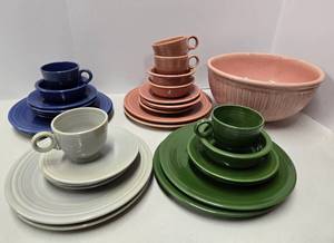 lot 352 image: Lot of Assorted Vintage Fiesta Ware