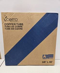 lot 355 image: Brand New Cerro 60 Copper Tube - 38