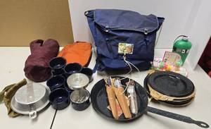 lot 389 image: Estate Lot of CampingOutdoor Cookware & other Items