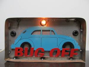 lot 401 image: Metal Art VW Bug Off Decorative Art 14