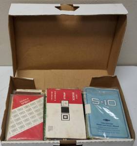 Vintage Collection of  Vehicle Owners Manuals(See Photos)