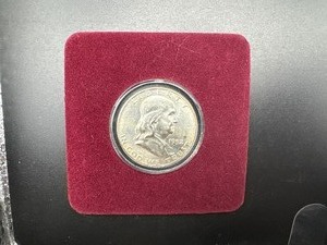 1952-D Brilliant Uncirculated Franklin Half Dollar
