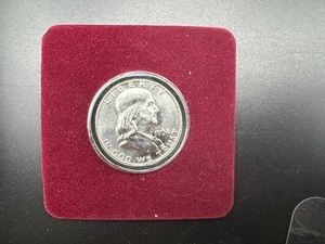 1958-D Brilliant Uncirculated Franklin Half Dollar