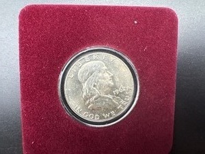 1962-D Brilliant Uncirculated Franklin Half Dollar