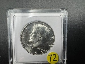 1964-D BU 90% Silver Kennedy Half Dollar