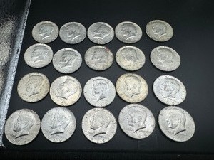 Twenty (20)  40% Silver Kennedy Half Dollars