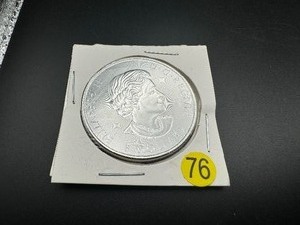 2018 BU Canadian 1.25 Oz. .9999 Silver Buffalo $8 Coin