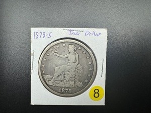 Rare 1878-S Silver Trade Dollar
