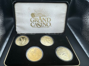 1955-1956 Grand Casio Mille Lacs Wildlife Series II Coins