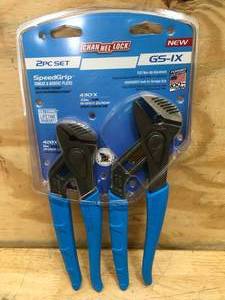 lot 42 image: Channel Lock 2 Piece Set of Tongue & Groove Pliers Model # GS-IX 01062539.58