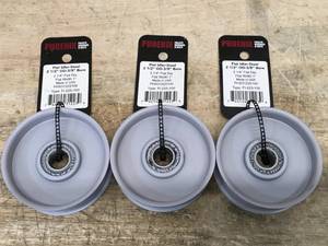 lot 81 image: Phoenix Flat Idler-Steel 2-12 OD-38 Bore Pulley