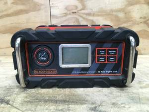 lot 51 image: Black  Decker 15 Amps 12V Fully Automatic Automotive Battery Charger Model # BC15BD