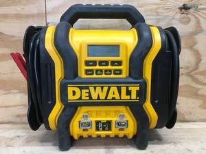lot 46 image: DEWALT Portable Power 2000 Peak Amp Jump Starter wDigital Compressor Model # DXAEPS14