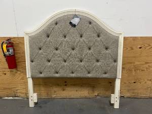 lot 70 image: ASHLEY Brollyn Queen Upholstered Panel Headboard B773-57