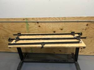 lot 142 image: Metal Bed Frame- Queen