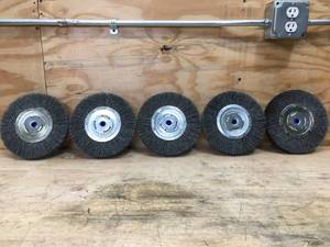 lot 121 image: Lot of 5 - Klutch 8 Crimped Wire Wheel