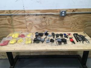 lot 132 image: Lot of Assorted Hex Wrenches And Hex Wrench Holders