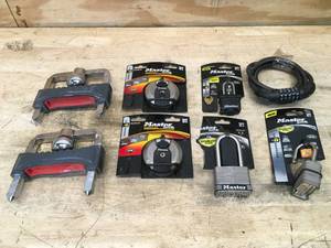 lot 133 image: Lot of Assorted Padlocks
