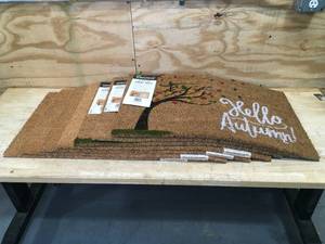 lot 154 image: Lot of 7 - Welcome Mats