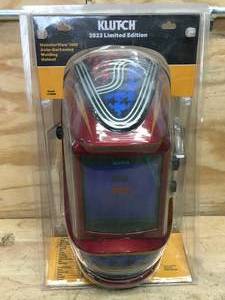 lot 160 image: Klutch Monsterview 1400 Auto-Darkening Welding Helmet Model # 114898