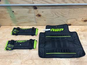 lot 182 image: AWP Lot of 3- Socket Wrench Tool Rolls